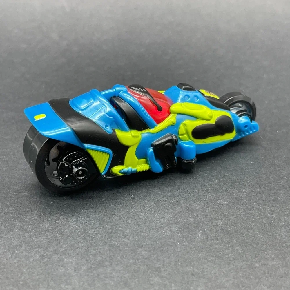 Hot Wheels Thunder Cycles Robo Maniax Blue Motorcycle Bike‎ Vehicle Diecast 1/64